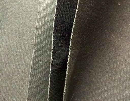 Ткань тяжелого веса 100% хлопка 13OZ 10/3*10/3 39*26 Циндао ПВК покрытый ткань простой