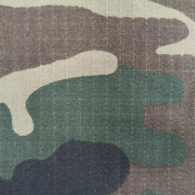Прямая от Jinsuo Woven Nylon Cotton Ribstop Forest Printing с специальной отделкой