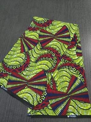 35 лет профессиональный 100% полиэстер Kente дизайн восковая печать ткань 6yds шт.