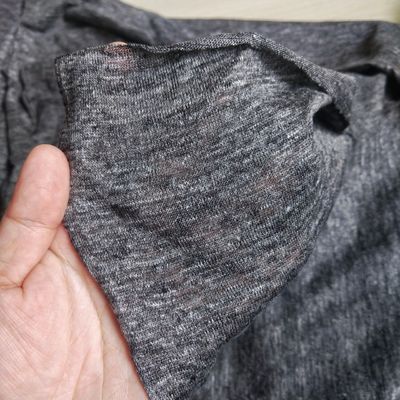 Jinsuo Grey Melange 4 Ways Stretch ткань среднего веса и плотности 130*70