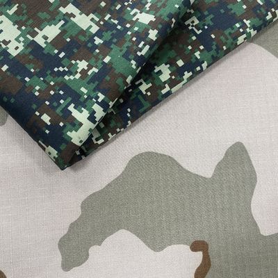 Напечатанная водонепроницаемая камуфляжная многокамера Полярная шерсть мягкая ткань для наружной куртки