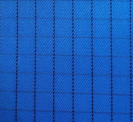 Полиэстерная хлопчатобумажная проводящая волокна антистатическая ткань с поверхностным сопротивлением 10 7-10 9