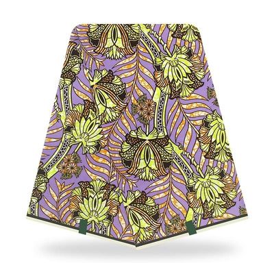 Ткань из 100% хлопка Анкара в ярких цветах для африканских восковых печатных платьев и одежды