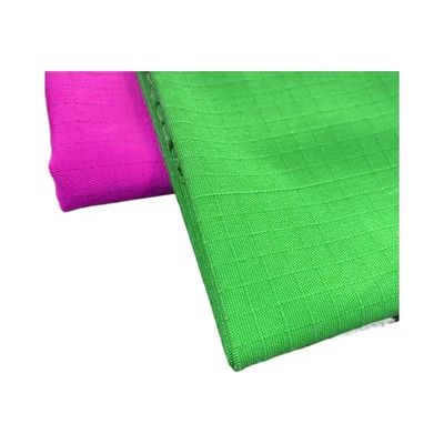 Водонепроницаемая рабочая одежда костюм ткань в простой окрашенный образец 235gsm поливолокно Ripstop ткань