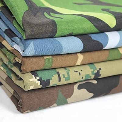 57/58&quot; Ширина CVC Flame Retardant Twill ткань для дзюдо таэквондо боевая форма